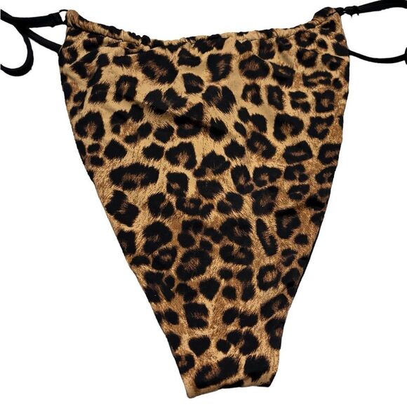 GOOD AMERICAN•Leopard bikini bottoms - Picture 6 of 6